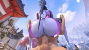 widowmaker fucked while standing