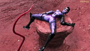 Widowmaker fucked by tentacles