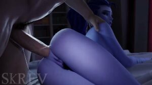 Widowmaker’s stretching session