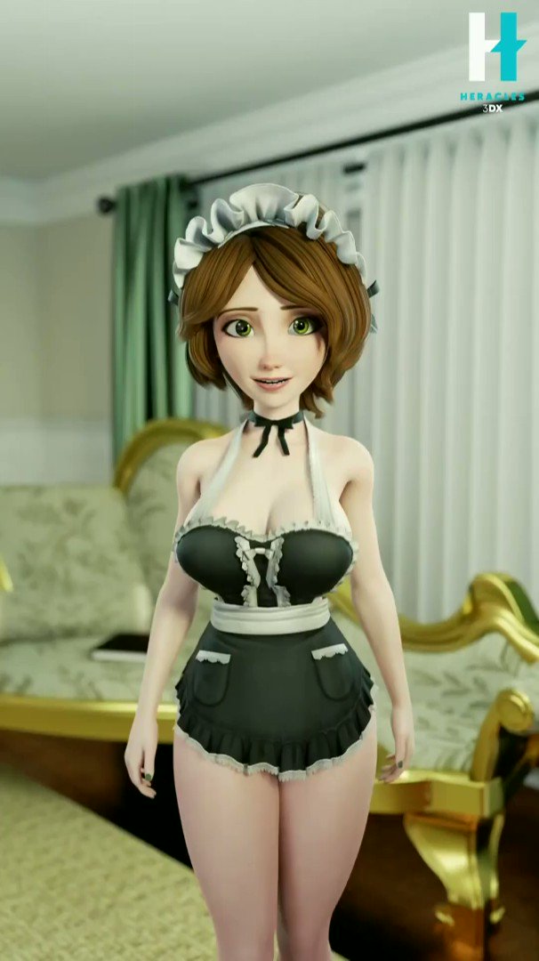 Maid Aunt Cass Showing Off